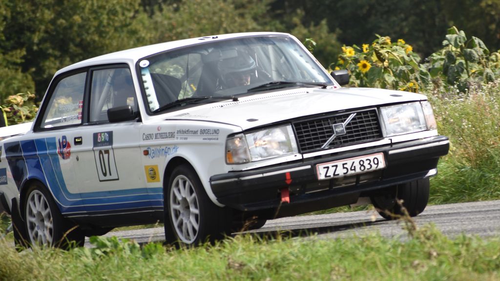 Kurt Mejer kørte også hurtige tider i Nim Hillclimb, og besatte den generelle 2. plads, lige efter Heino, og dermed også 2. pladsen i klasse 7B
(Foto: Preben Jepsen – rallyinfo.dk)